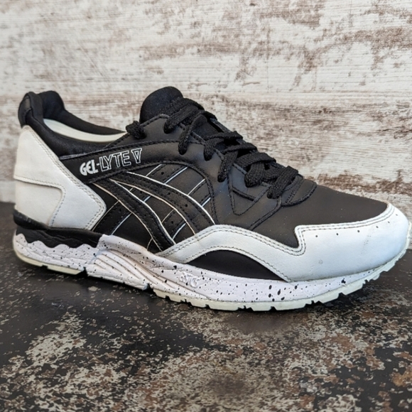 ACICS GEL-LYTE 5 blk and white oreo - Picture 3 of 10